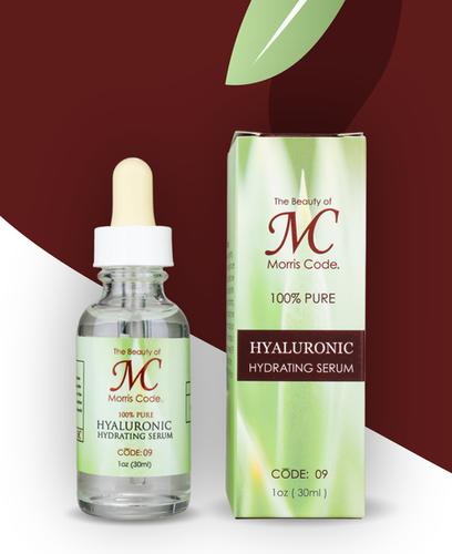 100% Pure Hyaluronic Hydrating Serum | Beauty Morris Code