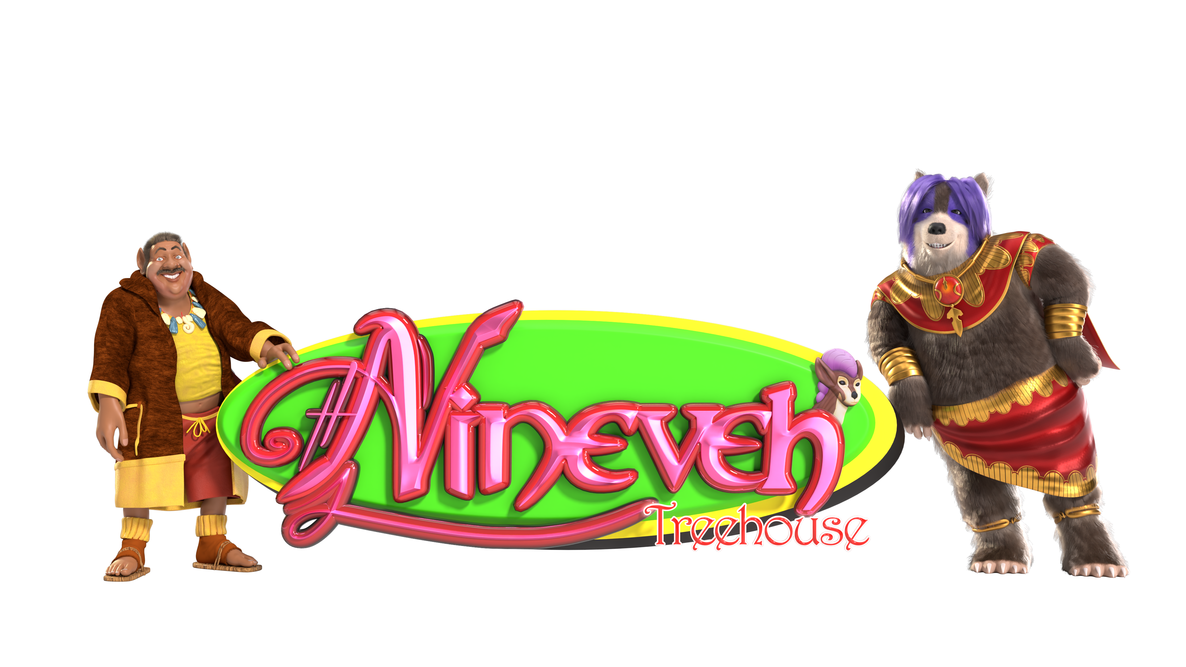 Nineveh Treehouse 3D Logo
