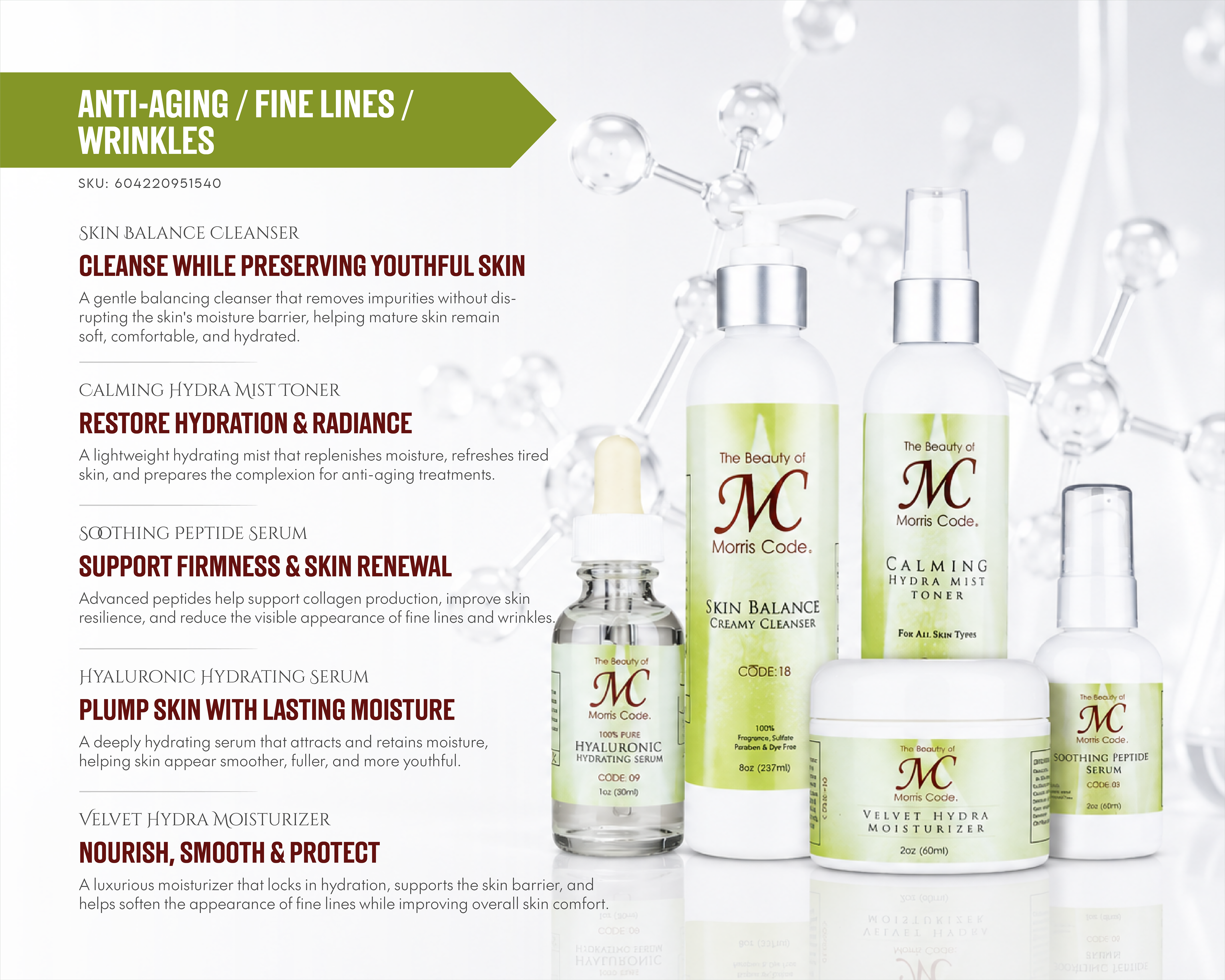 Anti-Aging/ Fine Lines/ Wrinkles Skin Care System