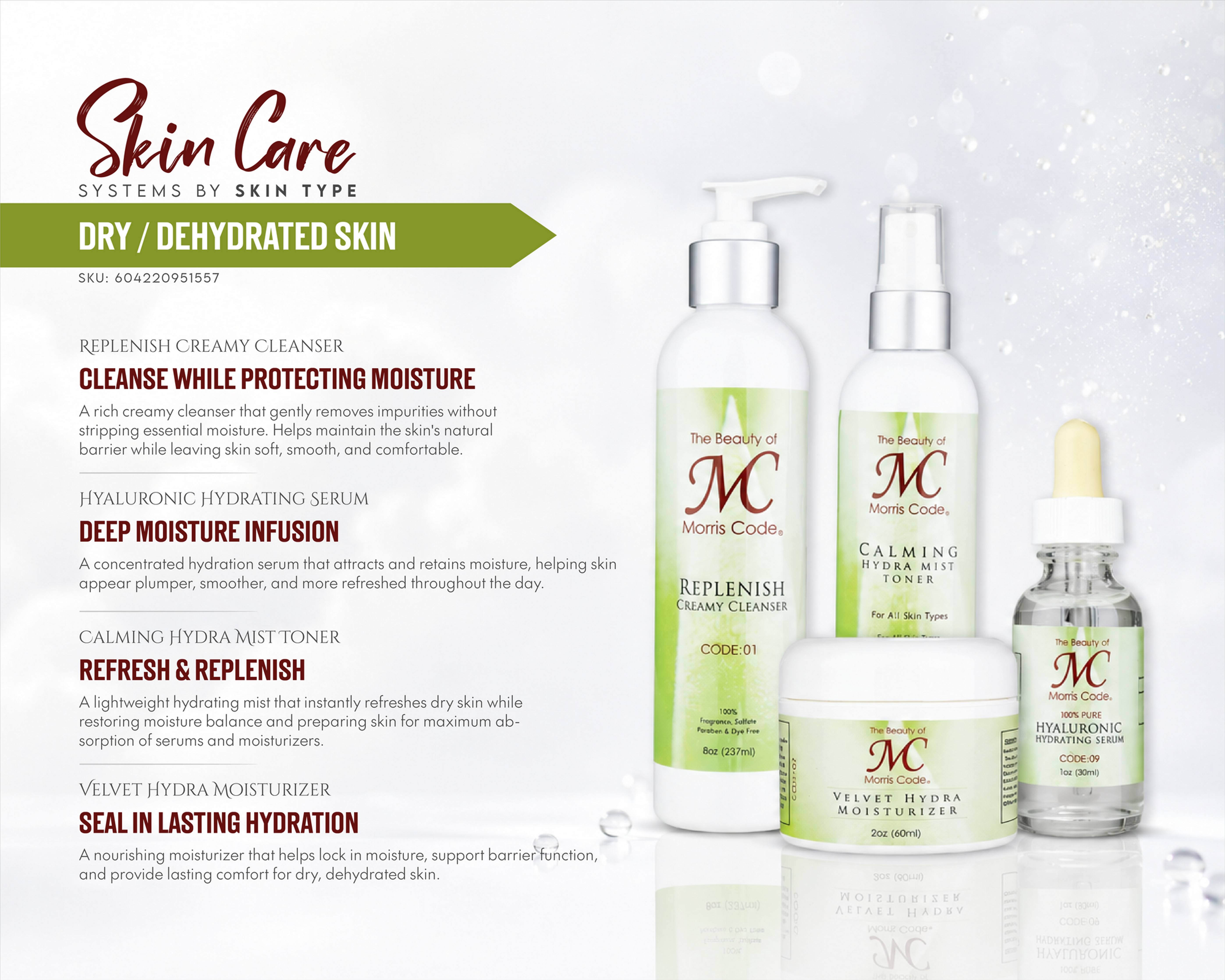 Dry Dehydrated Skin Care System