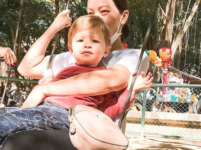 Meu filho pediu colo 