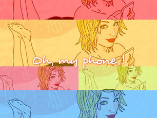Oh my phone ! (par Julia le Vampilou, du blog Elo-Dit)
