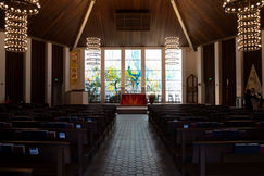 Inside All Souls' Episcopal Church