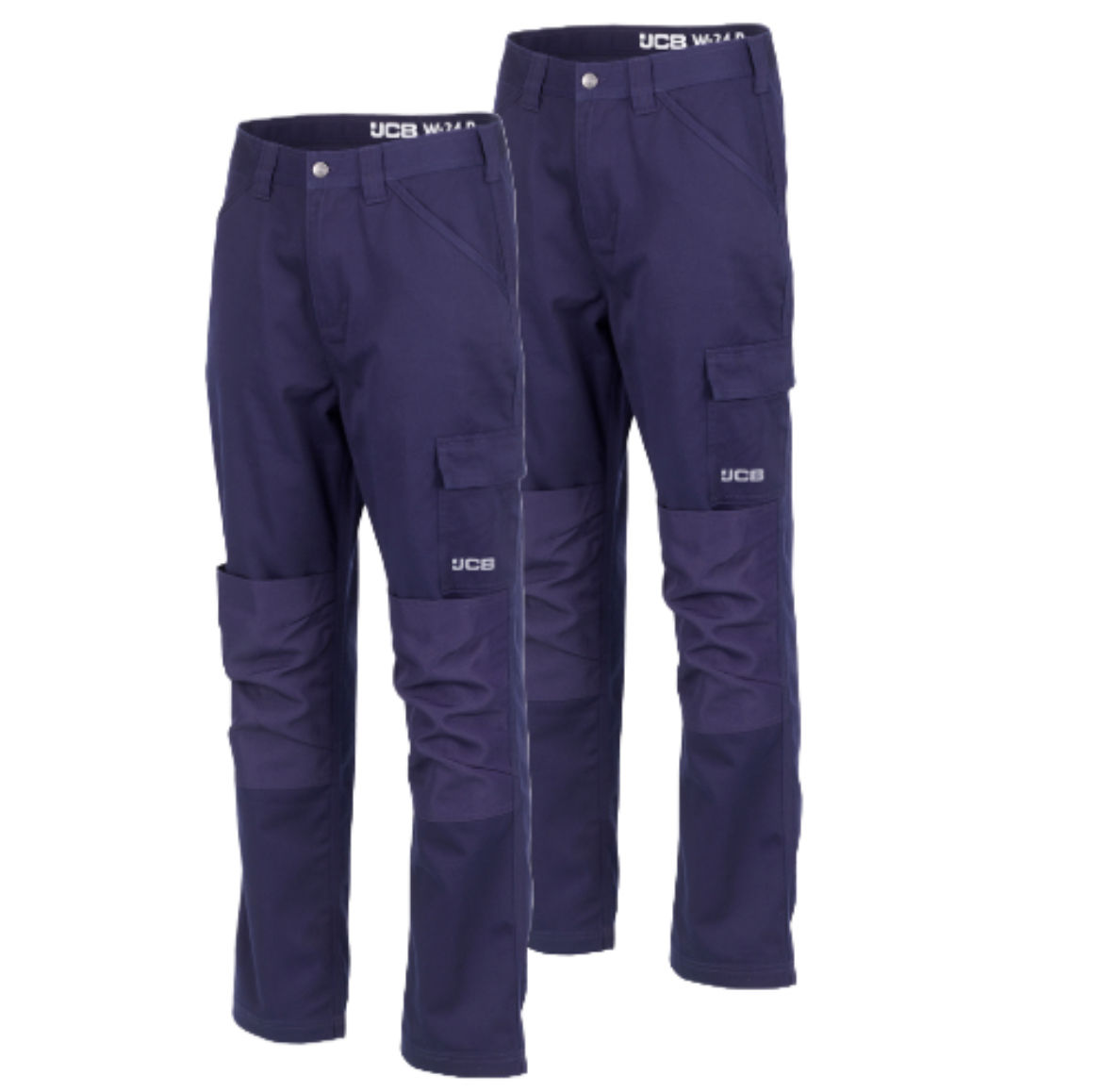 JCB Essential Cargo trousers - navy or black