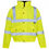Thumbnail: hi vis yellow bomber jacket front image