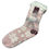 Thumbnail: Foxbury - Ladies Fairisle print cosy slipper socks