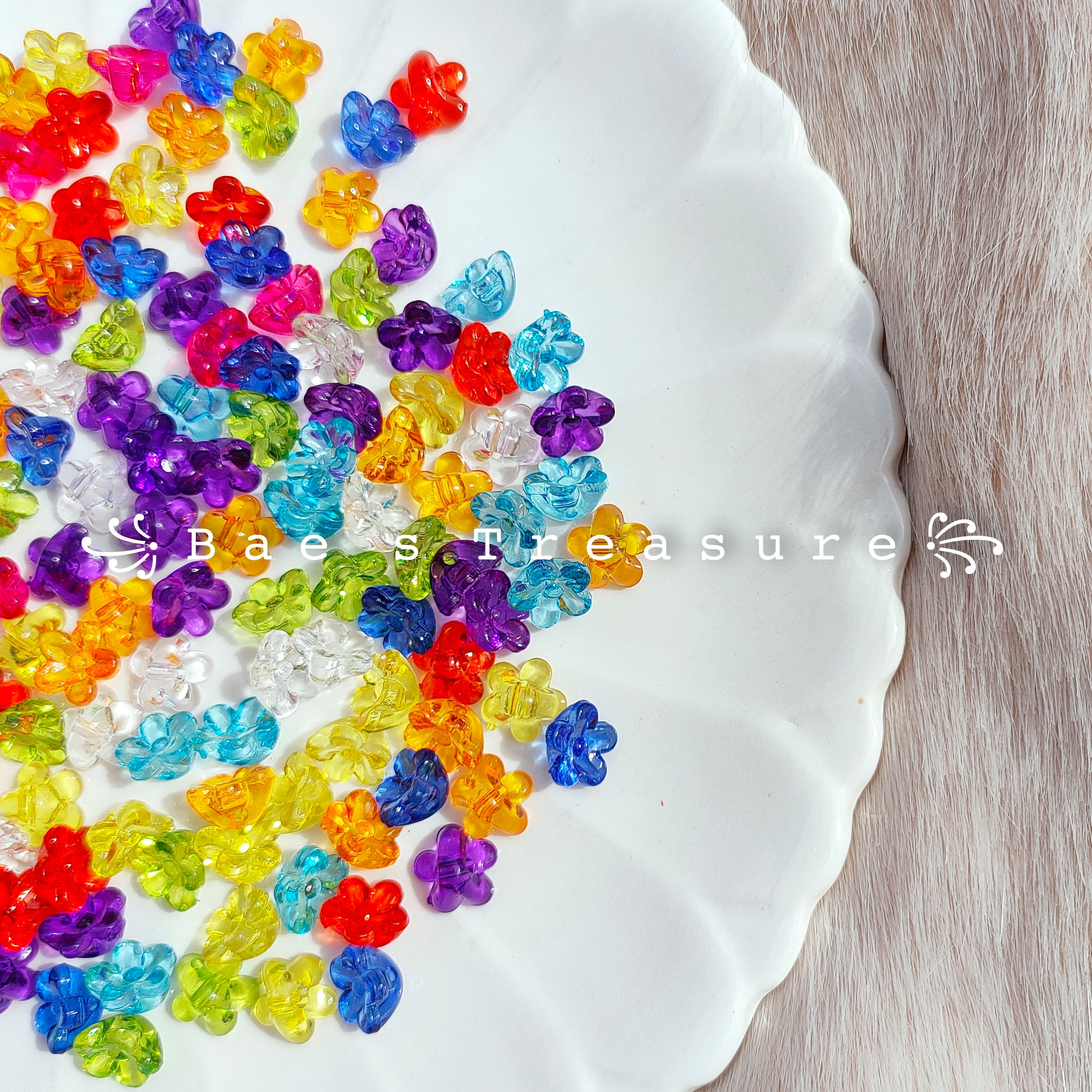 Colorful Transparent Flower