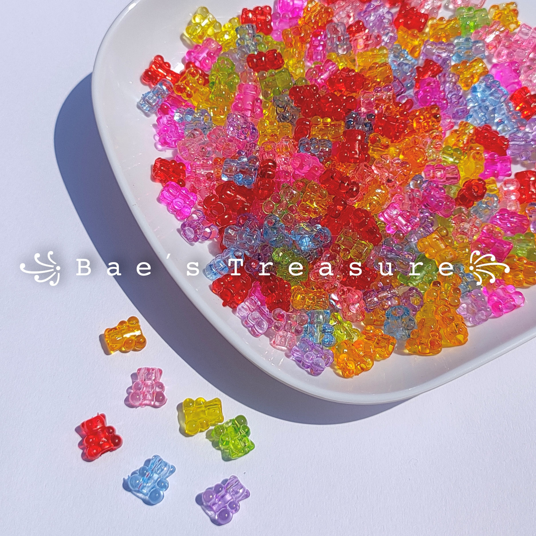 Colorful Bear Bead