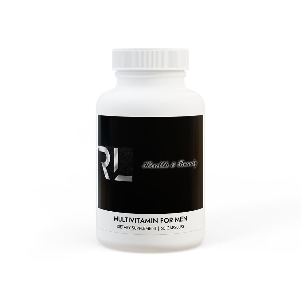 RL Health & Beauty Multivitamin for Men Supplement (60 Capsules)