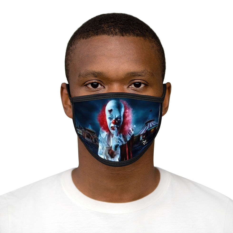 Thumbnail: Reel Lyfe Halloween Mixed-Fabric Face Mask
