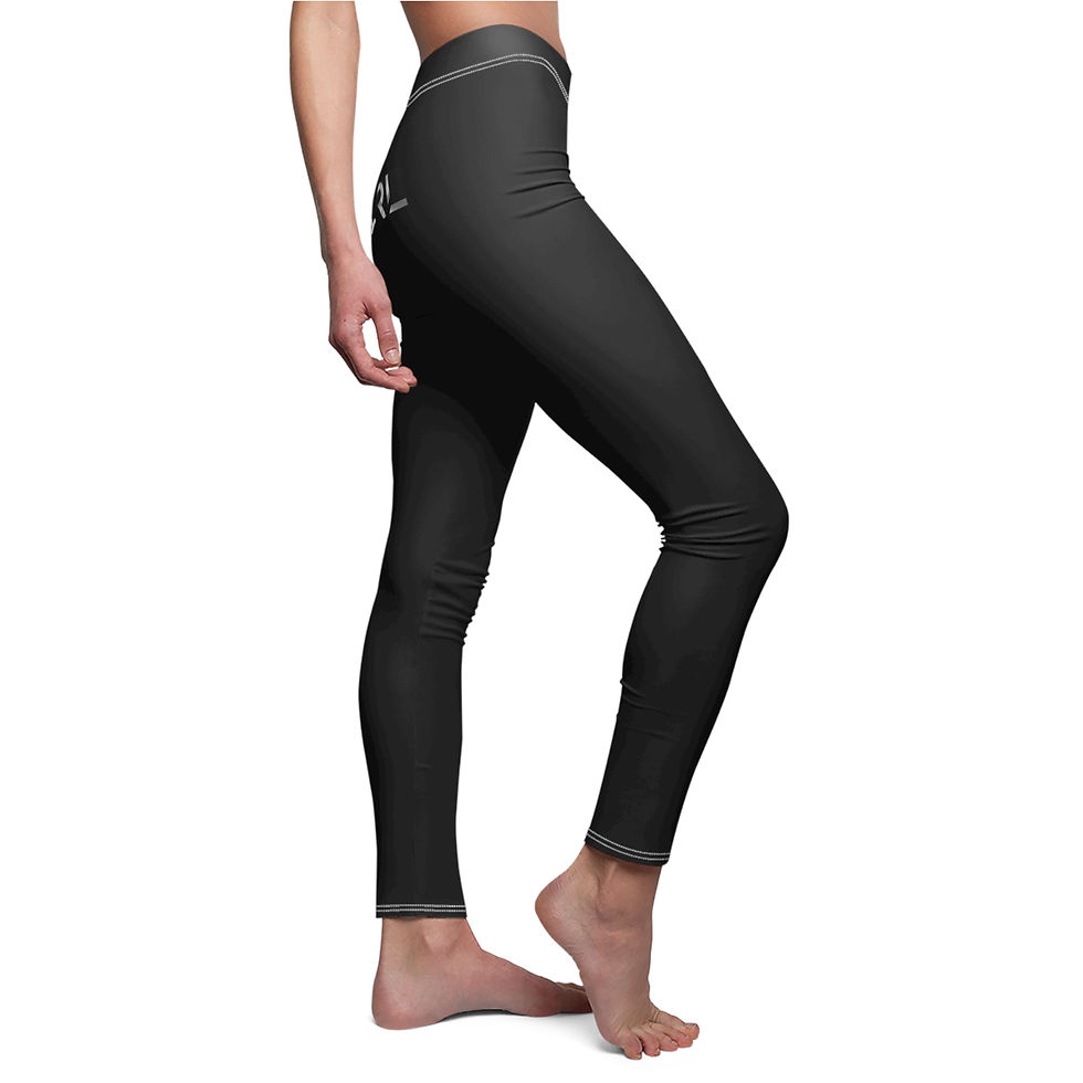 Thumbnail: RL Fashion's Women's Cut & Sew Casual Leggings 