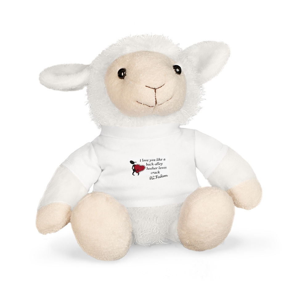 Thumbnail: RL Fashions "V-Day Quotables" Plush Toys with T-Shirt