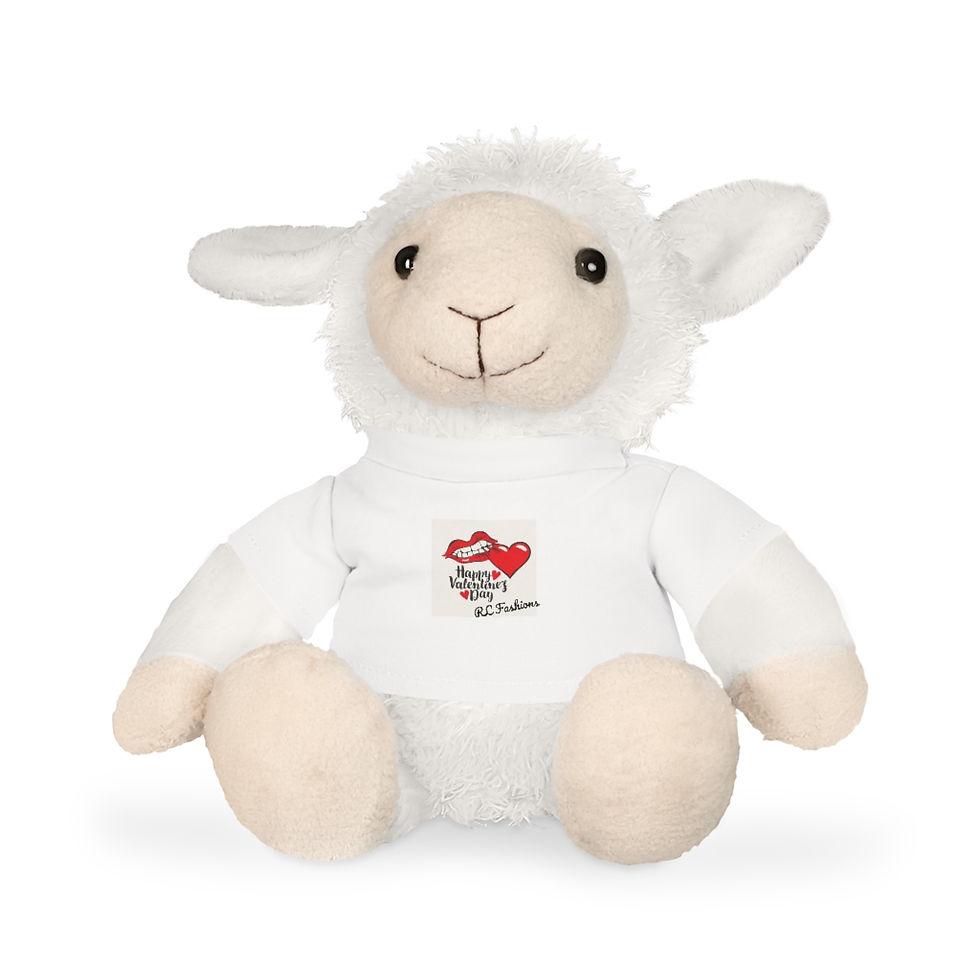 Thumbnail: RL Fashions "Happy Valentine's Day" Plush Toys with T-Shirt