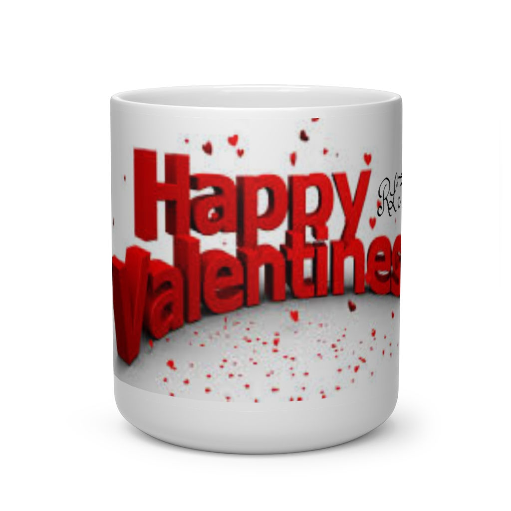 RL Fashions Valentine's Heart Shape Mug