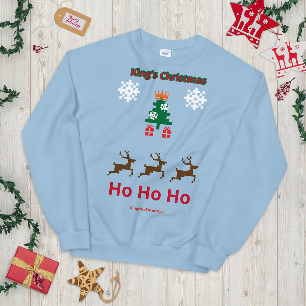 Thumbnail: King's christmas - Unisex Sweatshirt