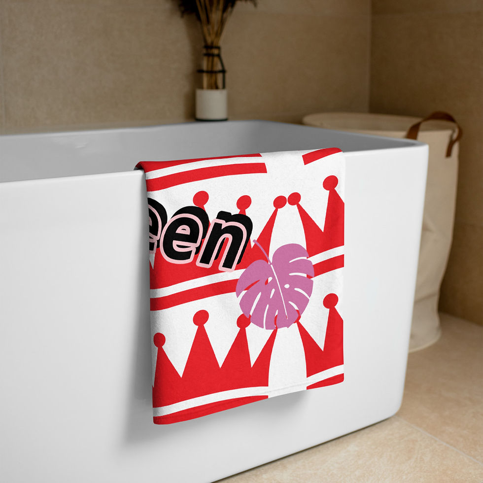 Thumbnail: Towel-"A dry Queen"