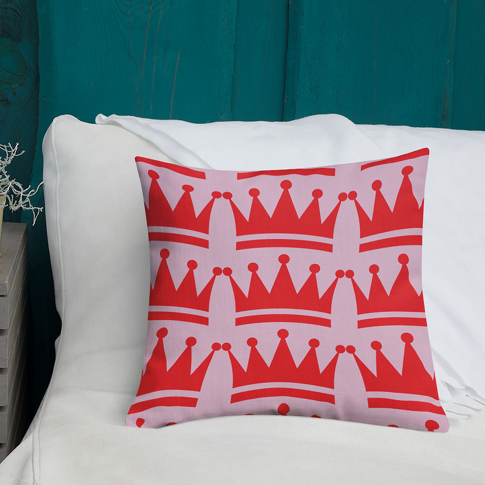 Thumbnail: "Don't disturb the Queen is sleeping "- Premium Pillow