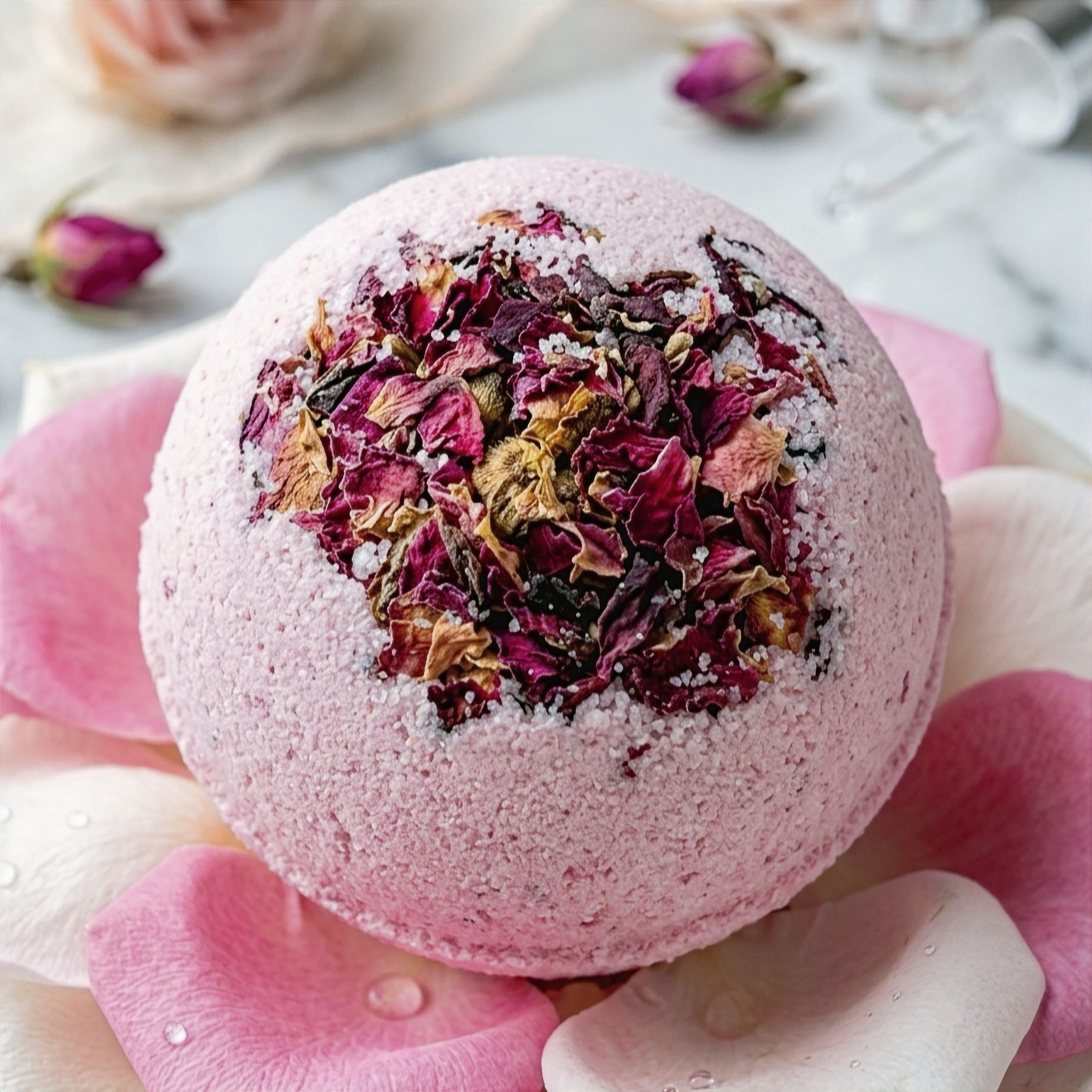 Rose Bath Bomb