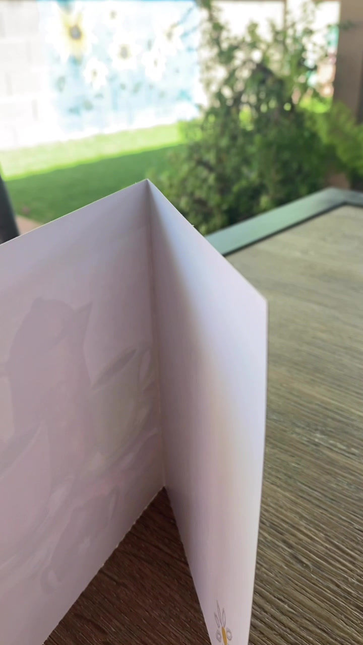 Thumbnail: Café de Talega 4.25x5.5 Blank Folded Note Card with Envelope