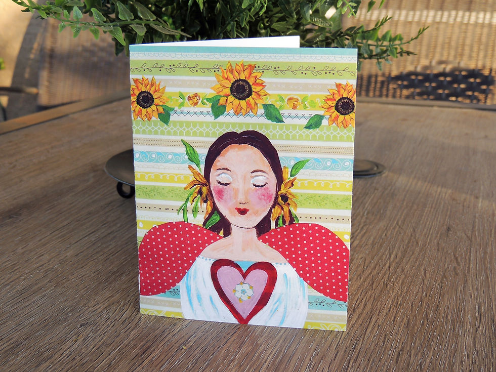 Thumbnail: Forgive Freely 4.25x5.5 Blank Folded Note Card with Envelope