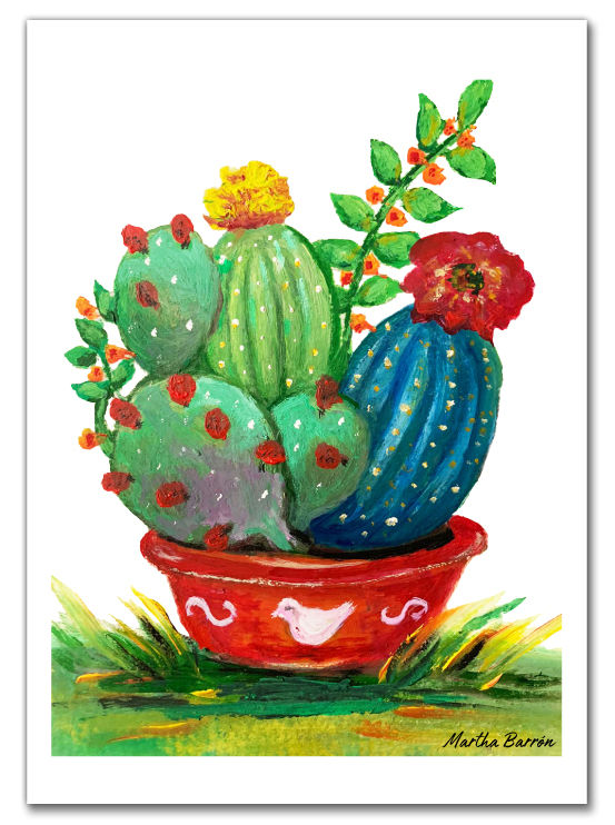 Thumbnail: Flowering Desert 5x7 Art Print