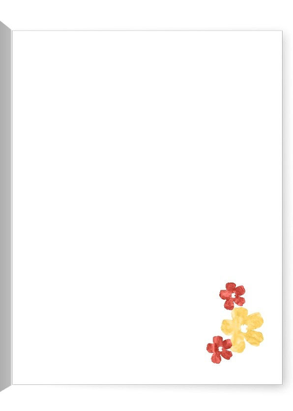 Thumbnail: Espresso Elegance 4.25x5.5 Blank Folded Note Card with Envelope