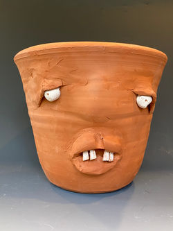 XL Trad Face Jug Planter