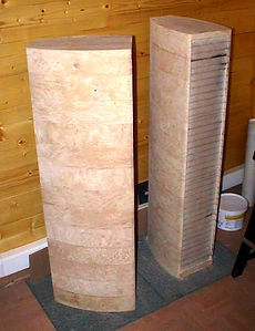 Enceintes DIY Shirel construction