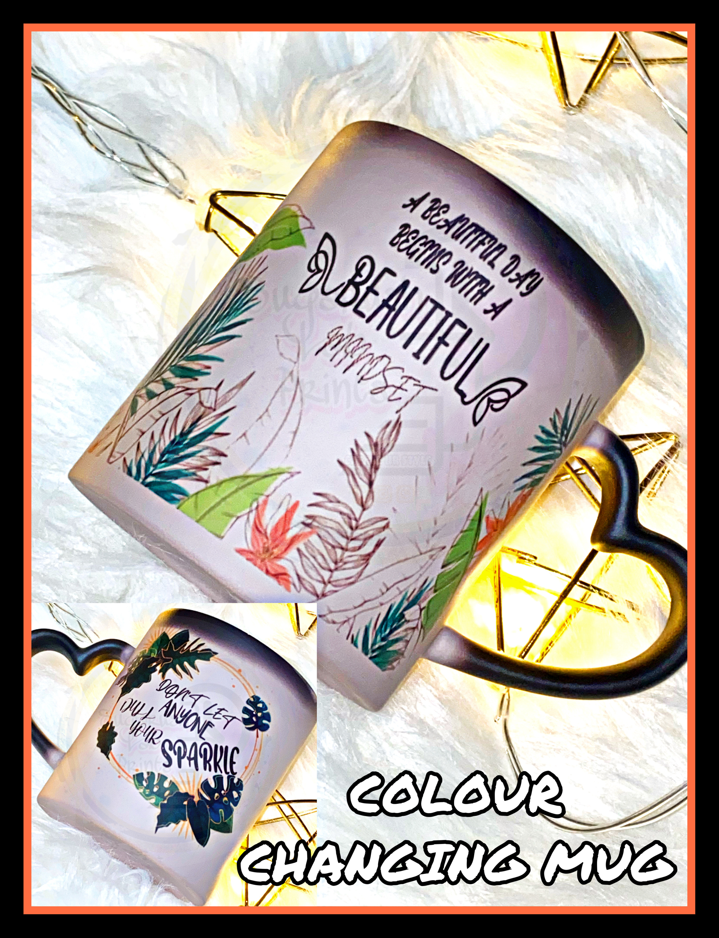 Personalised Colour changing mug