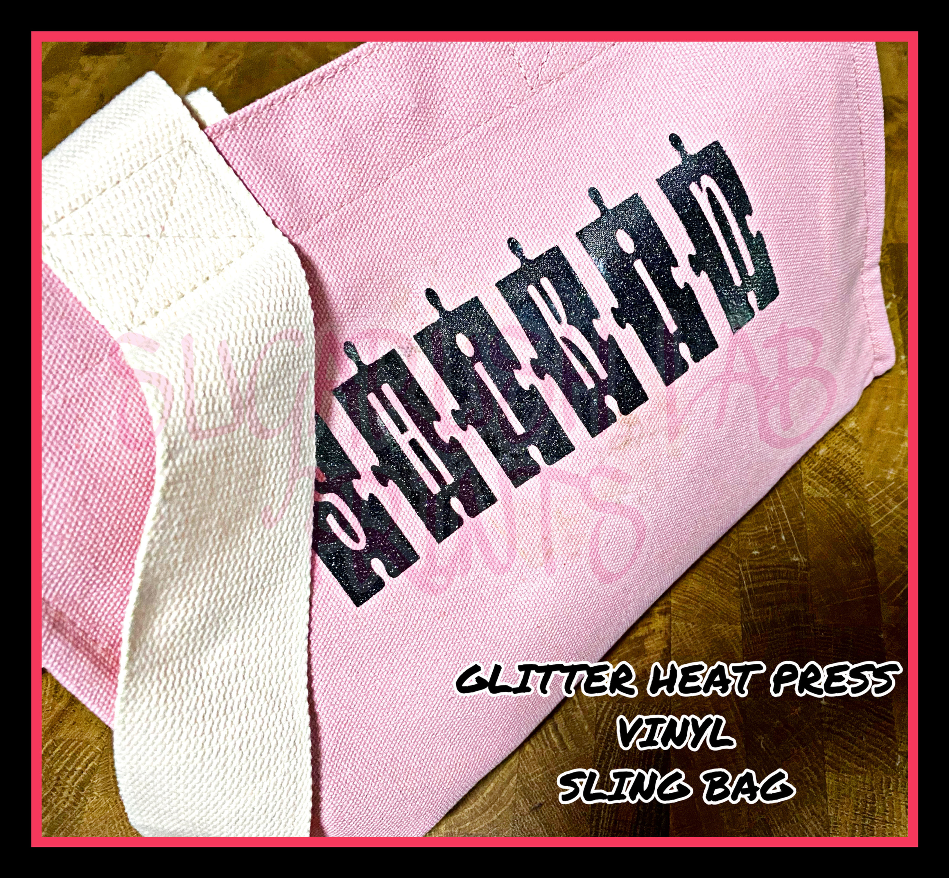 Personalised Sling tote bag