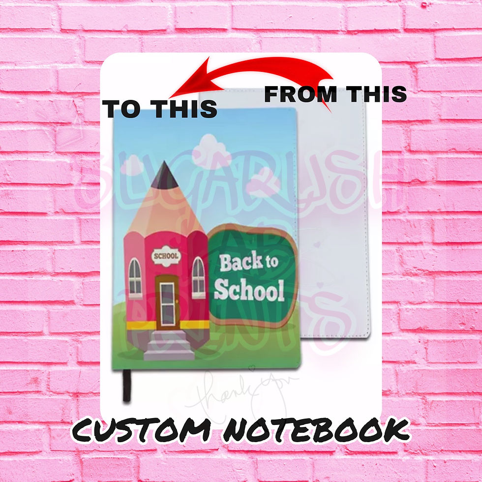 Thumbnail: Plain A6 Personalised book