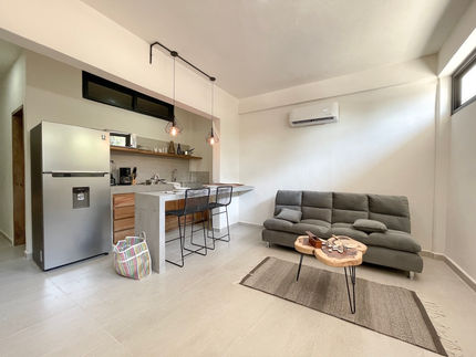 Rooms Huatulco apartment with fully furnished kitchen