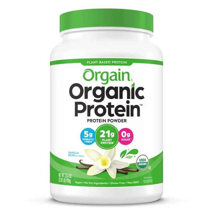 Orgain Organic Plant Protein Powder