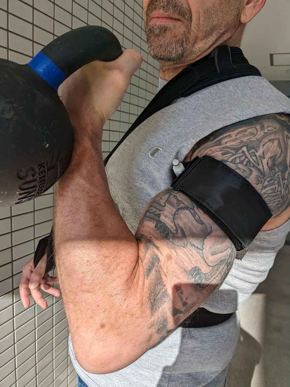 BFR training while injured