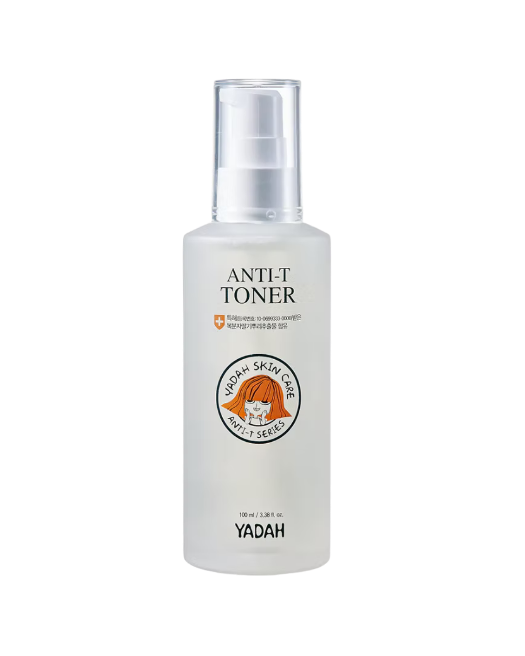YADAH | Anti-T Toner | Tonico Lenitivo per Pelle Impura e Sensibile | 100 ml
