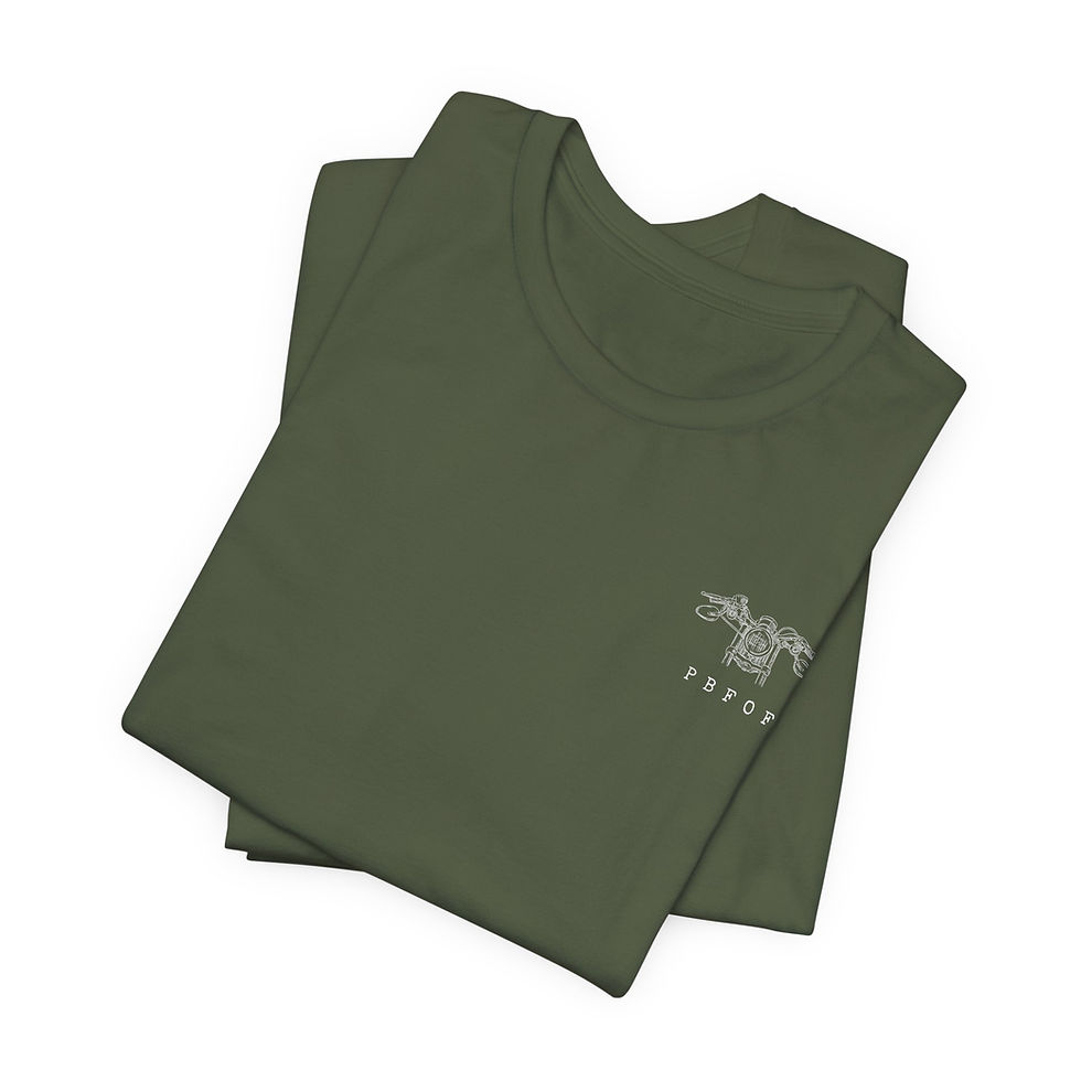 Thumbnail: PBFOF Moto Unisex Jersey Short Sleeve Tee