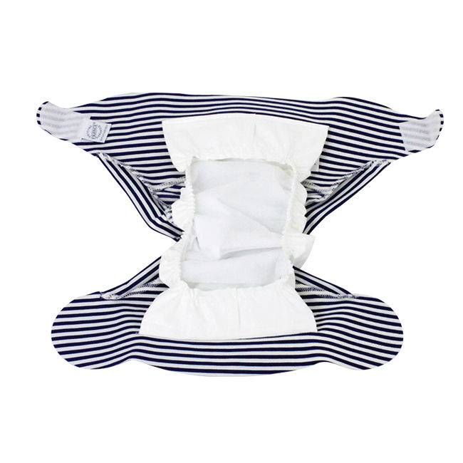 Miniature : Combi couche piscine / T-shirt anti-UV Marin mousse (6-24M)