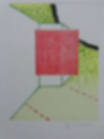 Thumbnail: Roger Raveel Etching Color Hand signed Buy art Online Affordable art Europe Belgium