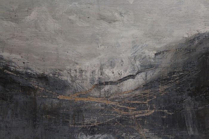 Thumbnail: Alex Claude Acrylic on panel Painting Le lac Signed print Buy art online Gallery Affordable art Europe Belgium France