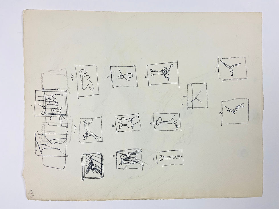 Thumbnail: Nicole Ickx (1924-2017) - Tree Studies
