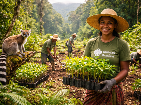 Restoring Madagascar’s Rainforests — One Tree at a Time (€3.12 per Tree)