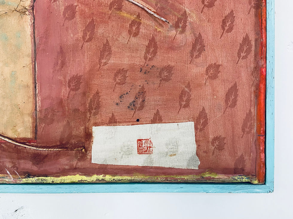 Thumbnail: Kun Fang - original mixed media work