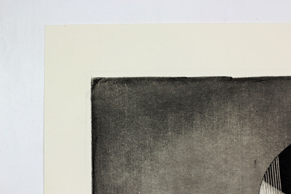 Thumbnail: Kees Spermon - Hotelkamer Warschau 1970 - Hand Signed Etching