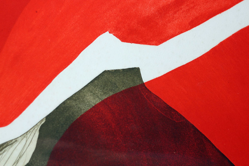 Thumbnail: Gilou Brillant - Untitled, Carborundum Etching