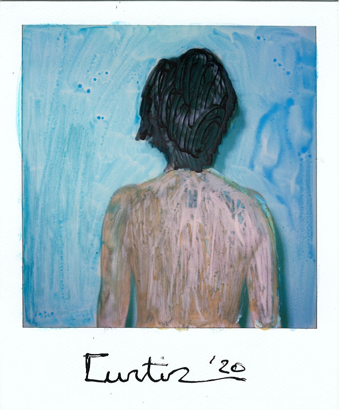 Curtiz Original Polaroid Signed Kris De Meester Buy art Online Affordable art Europe Belgium