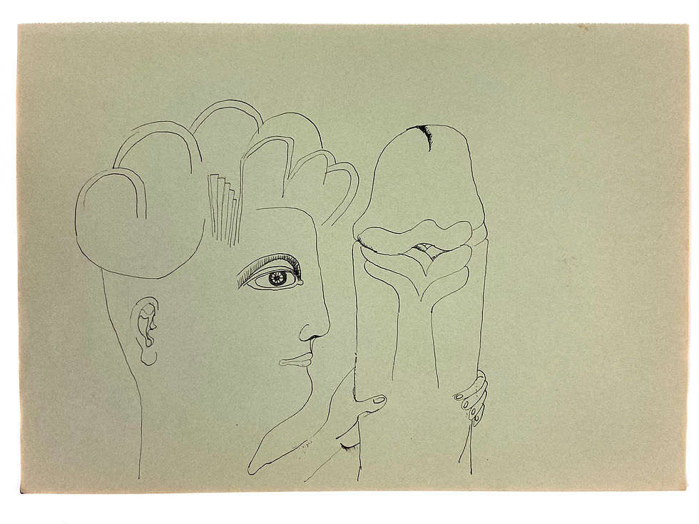 Thumbnail: Ernst Vijlbrief - original work on paper