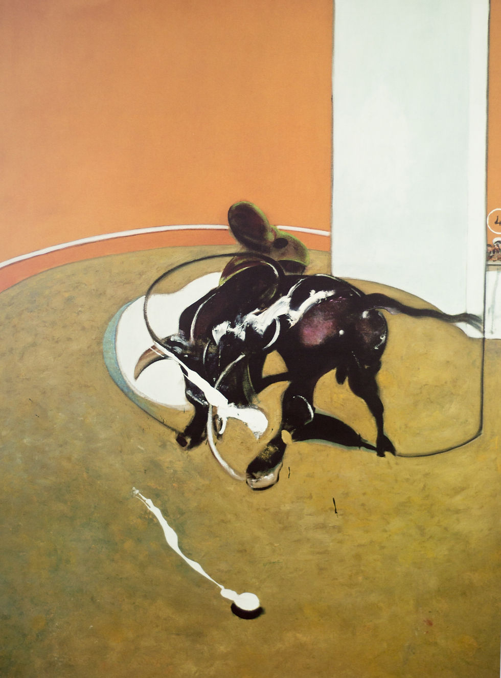 Francis Bacon Study for Bullfight Print Sixties Buy art Online Affordable art Europe