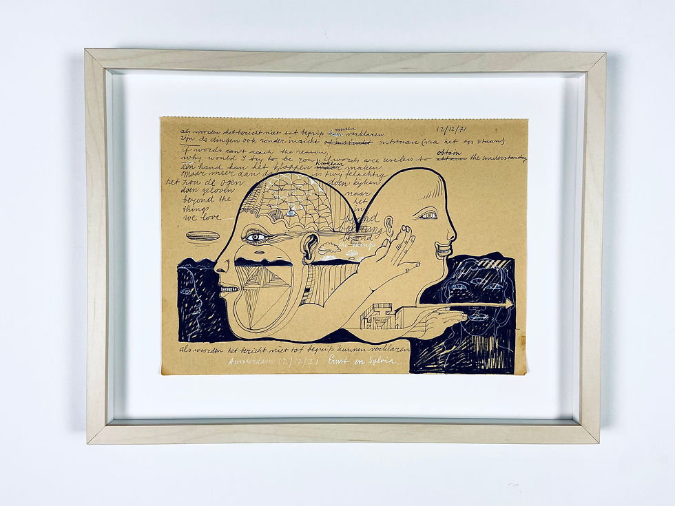 Ernst Vijlbrief - original work on paper
