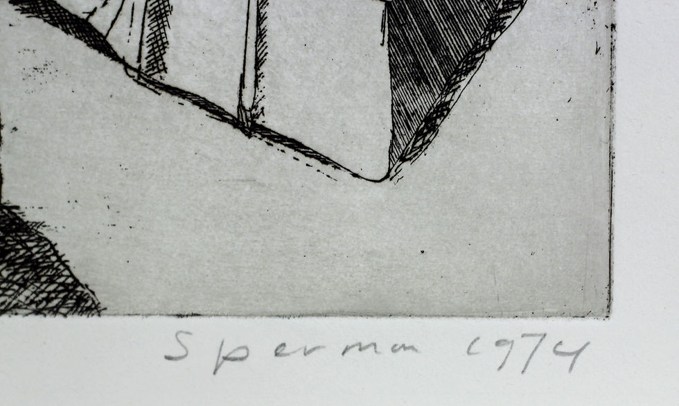 Thumbnail: Kees Spermon - 'En gelachen dat we hebben' - Hand Signed Etching
