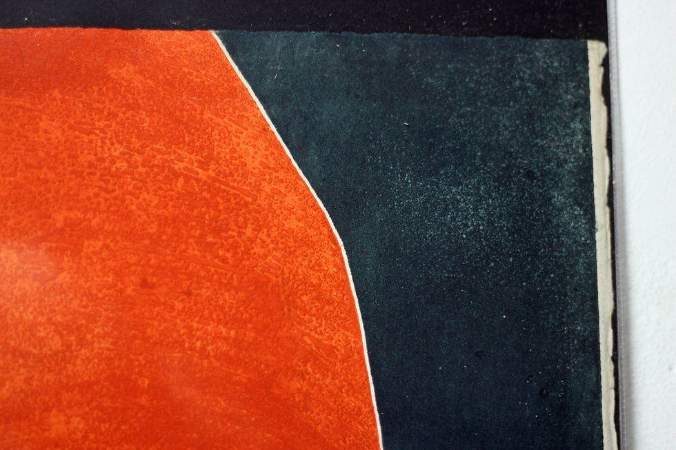 Thumbnail: Gilou Brillant - Untitled, Carborundum Etching